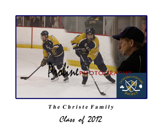 Christie family poster